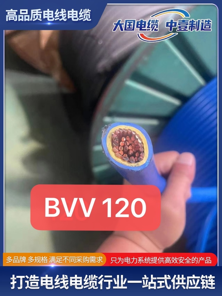 BVV 120平方雙皮絕緣電線